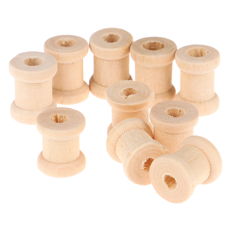 /KQM/100PCS Wooden Empty Threa - огляд і ціна Thread Bobbins Empty