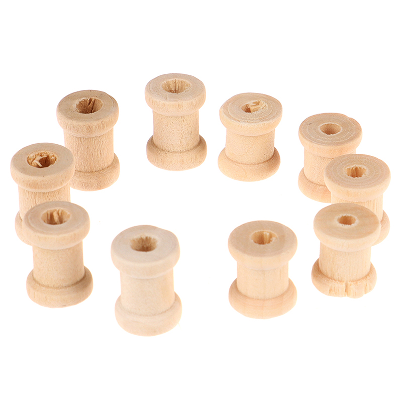 /KQM/100PCS Wooden Empty Threa - огляд і ціна Thread Bobbins Empty