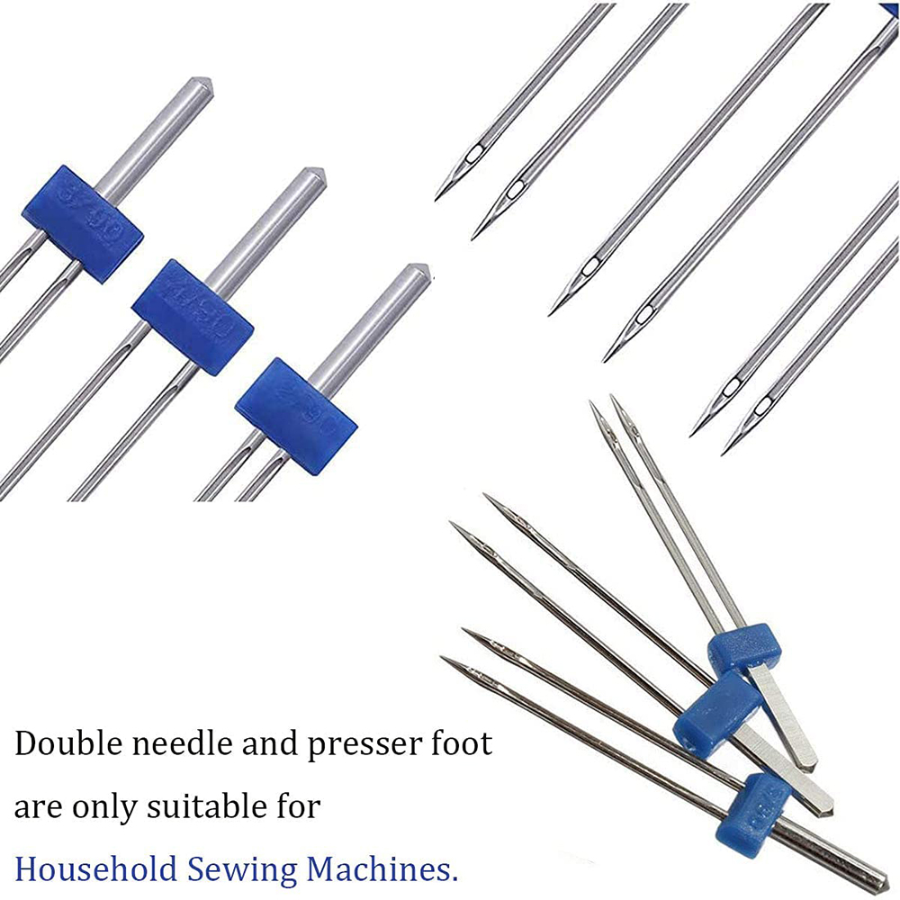 3PCS Sewing Double Twin Needle - огляд і ціна Twin Needle Stretch