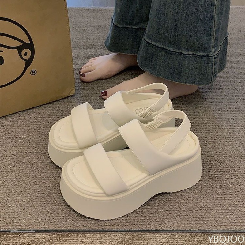Sponge Cake Soled Sandals for  - огляд і ціна Elastic Waistband Roll