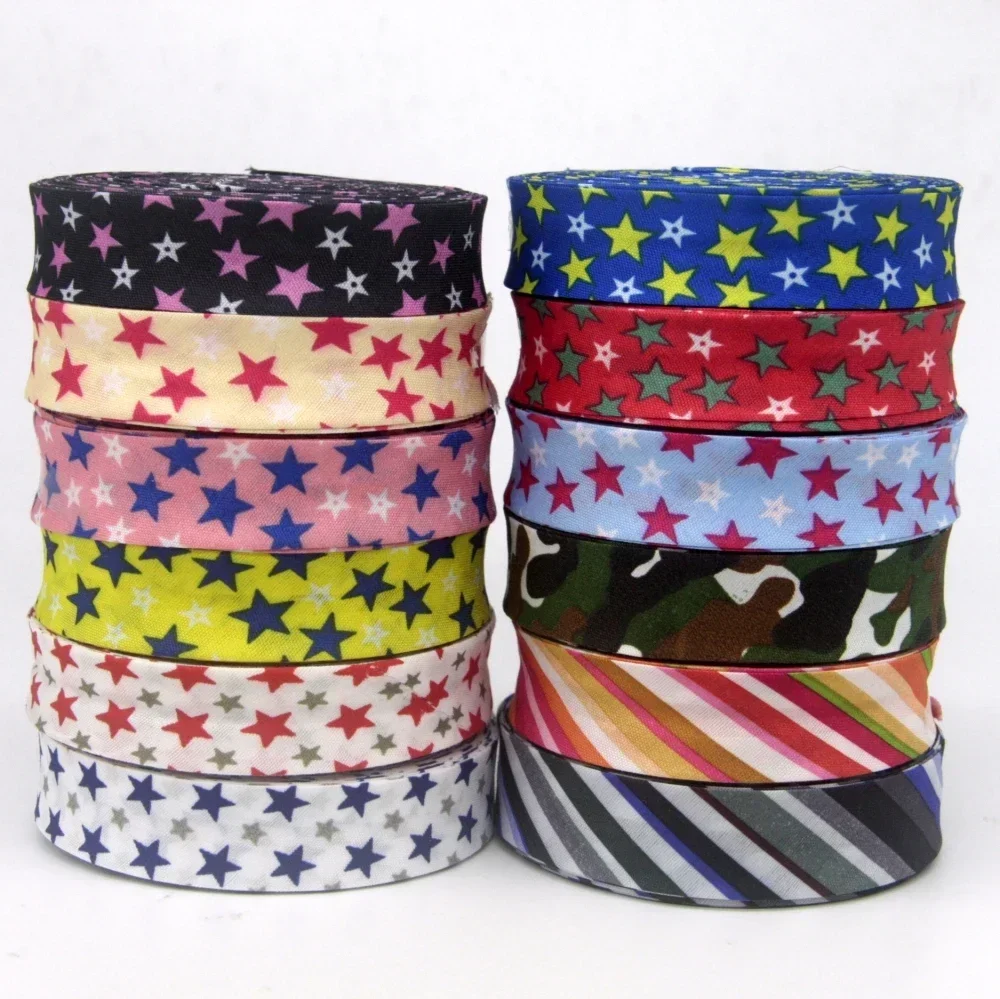 Polyester Checks Stars Stripes - огляд і ціна Binding Tape Bias