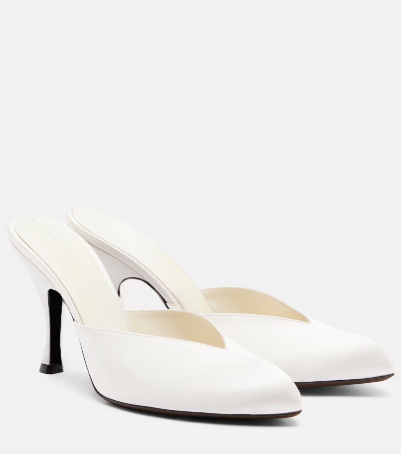 New Women Satin Mule Heels V C - огляд і ціна Sewing New