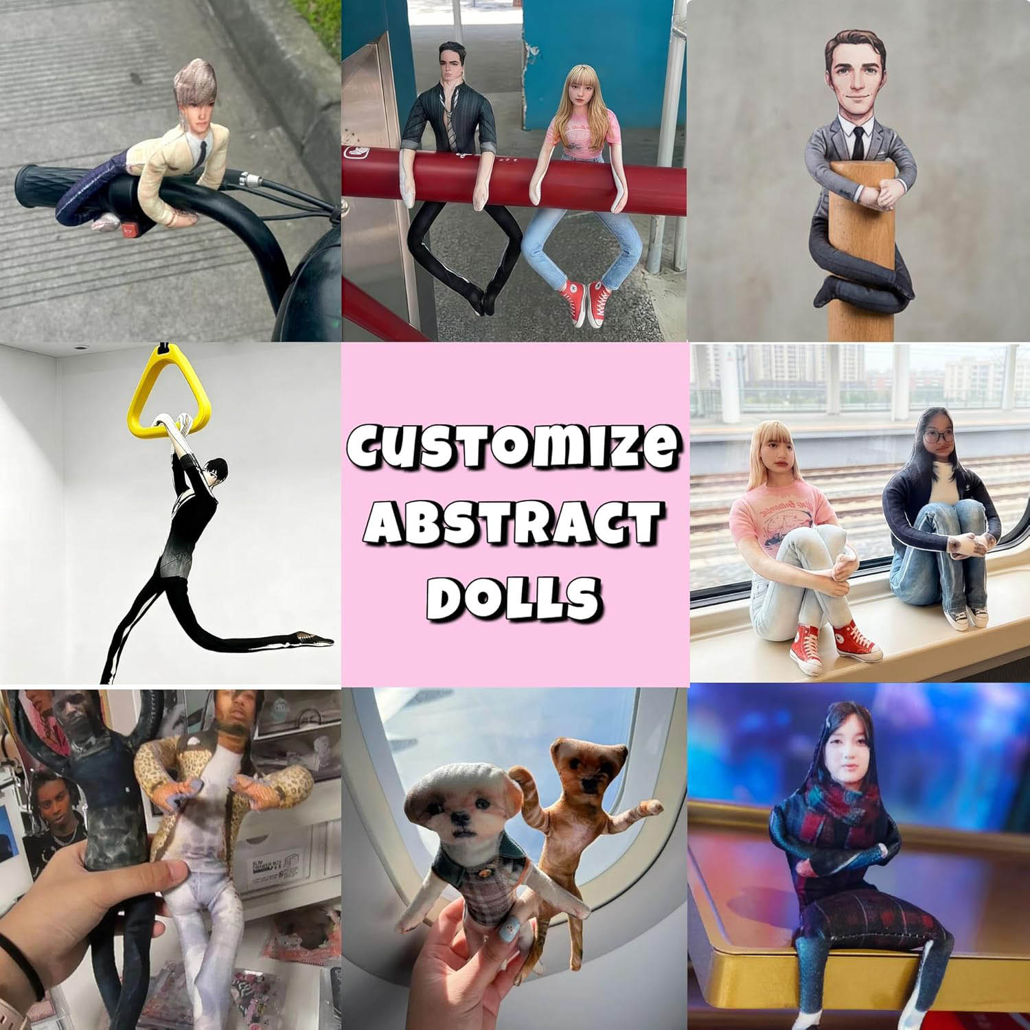 Custom Photo Doll Wacky Bendy  - огляд і ціна Sewing Custom