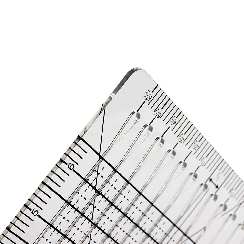 1PC DIY Hand Tool Patchwork Ru - огляд і ціна Quilting Ruler Square