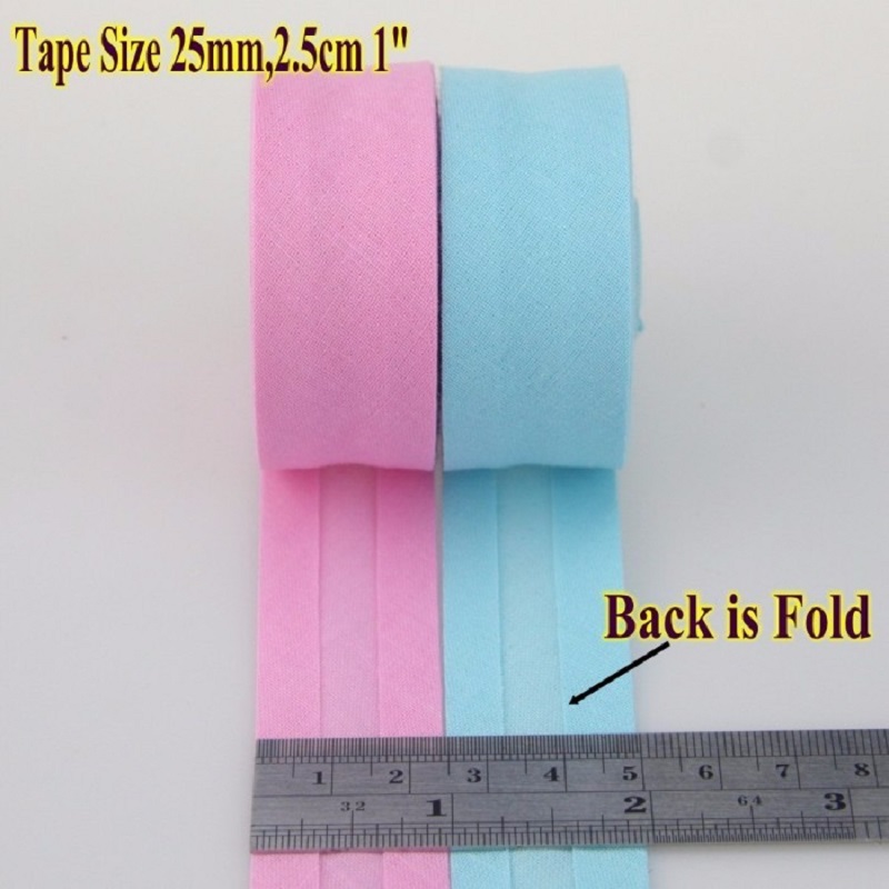 25 mm (1') X 5 Meters Cotton B - огляд і ціна Binding Tape Bias