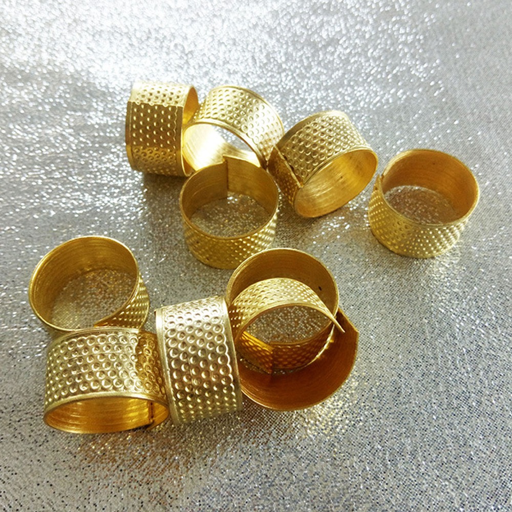 20pcs Retro Style Adjustable R - огляд і ціна Sewing Thimble Metal