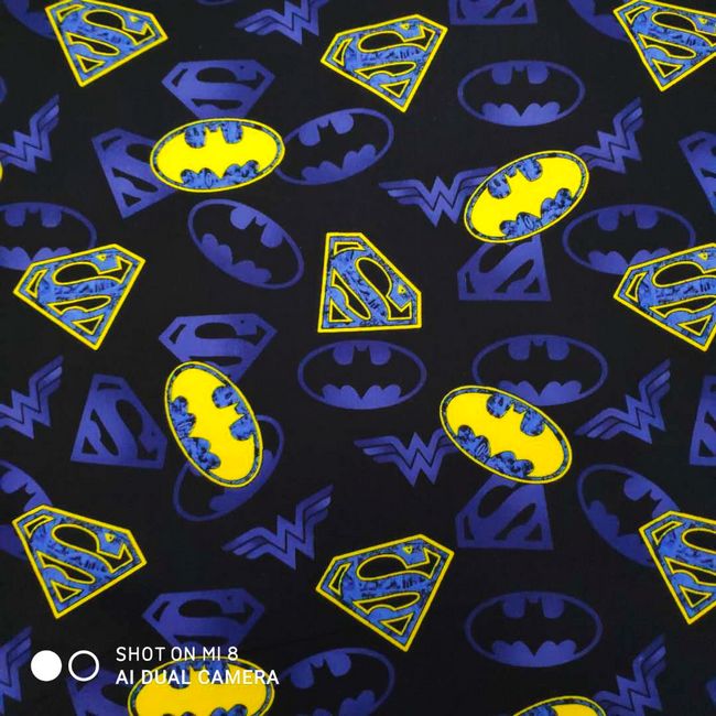Bandai Batman Anime 100 Cotton - огляд і ціна Textile And Sewing Materials