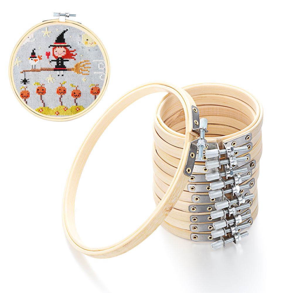 10/13/15/20cm Embroidery Hoop  - огляд і ціна Sewing Recycle