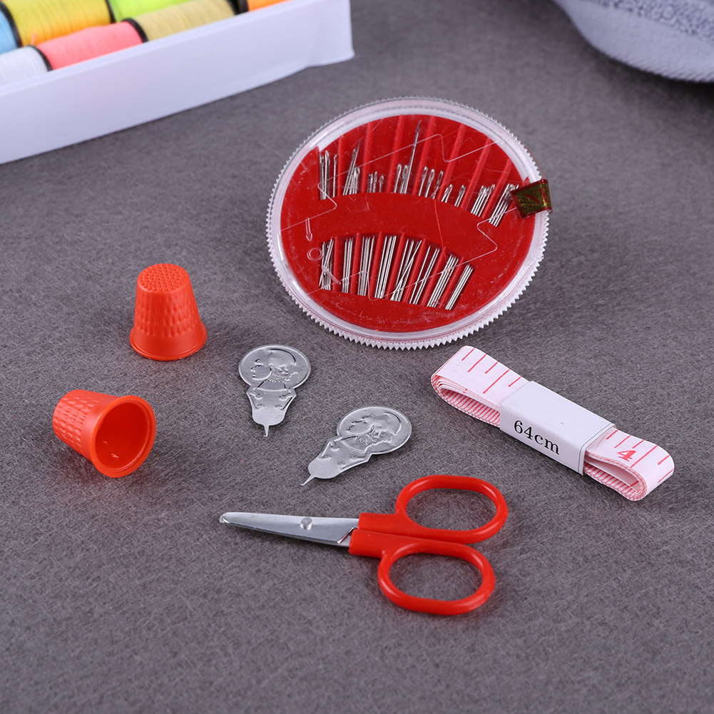 100Pcs Sewing Thread Set with  - огляд і ціна Sewing Thimble Metal