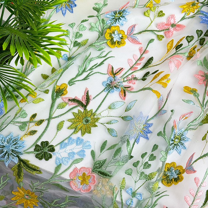90x130cm Floral Vine Embroider - огляд і ціна Textile And Sewing Materials