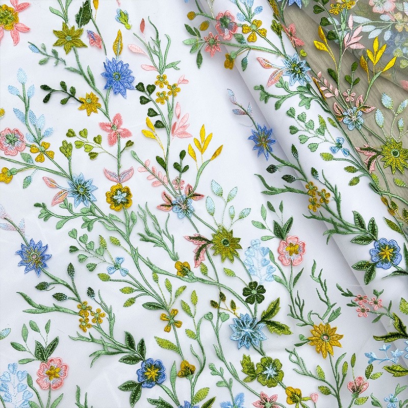 90x130cm Floral Vine Embroider - огляд і ціна Textile And Sewing Materials