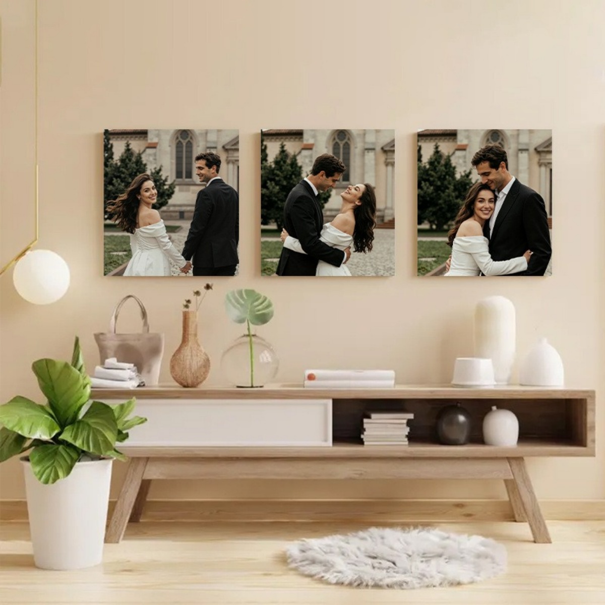 Set of 3 Custom Photo Canvas P - огляд і ціна Sewing Custom