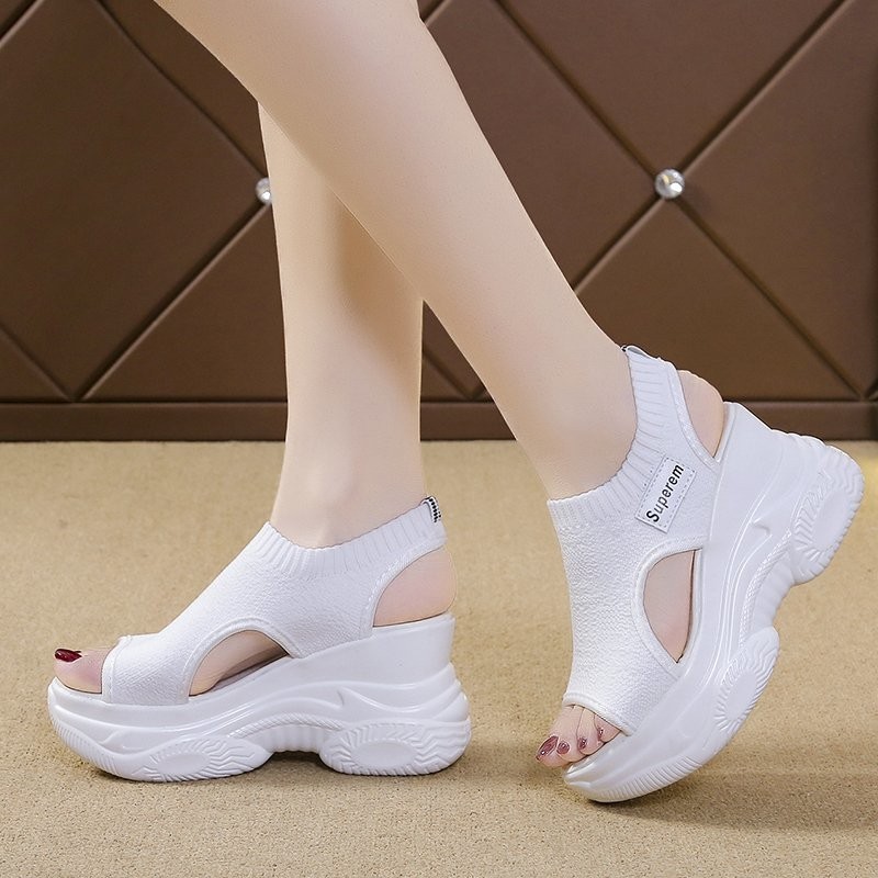 Women's Sandals 2025 Summer We - огляд і ціна Elastic Waistband Roll