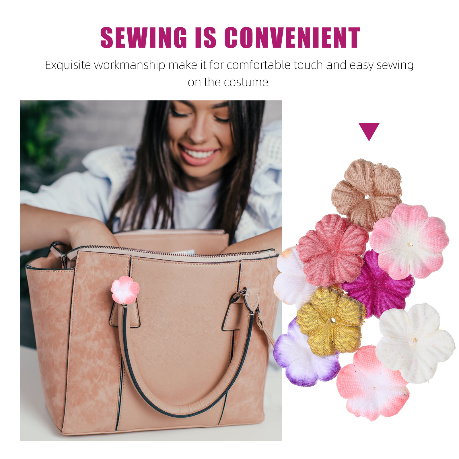 500Pcs Cloth Sewing Patch Flow - огляд і ціна Sewing Recycle