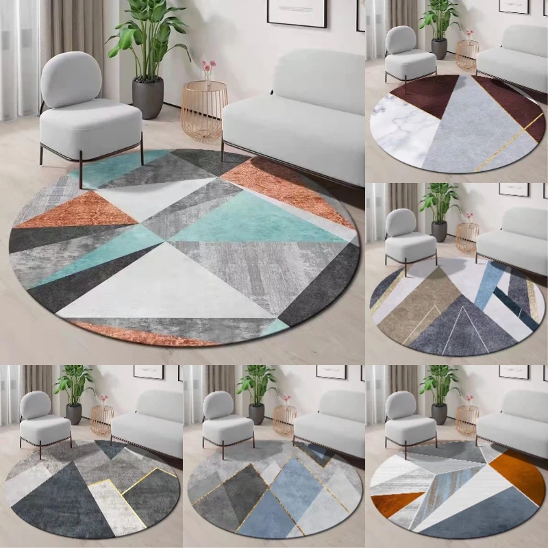 ~O~Geometric Round Rug with Mo - огляд і ціна Century Textile & Sewing Supply Photos