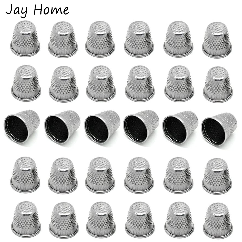 5/10Pcs Silver Sewing Thimbles - огляд і ціна Sewing Thimble Metal