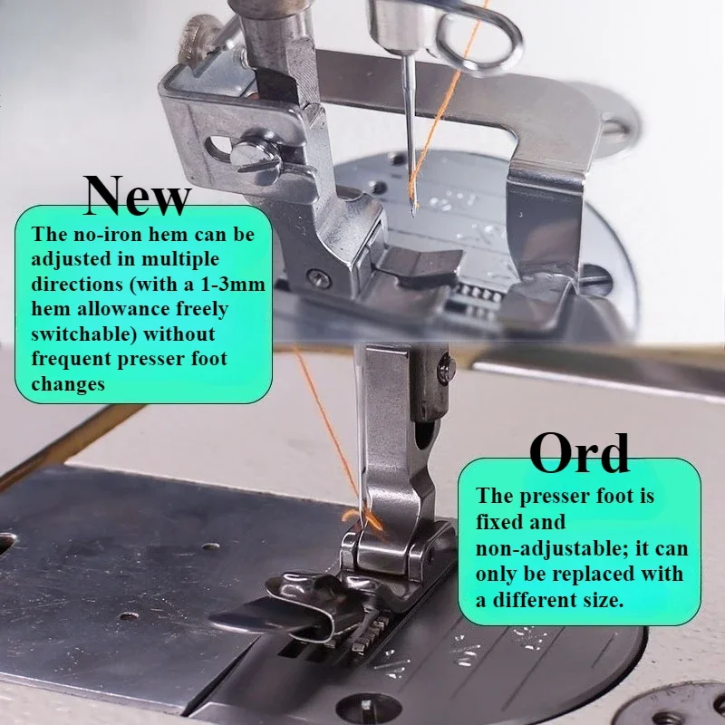 Adjustable No-Iron Hemmer Foot - огляд і ціна Sewing Expert