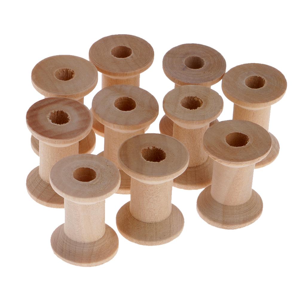 Wooden Empty Spool Thread Bobb - огляд і ціна Thread Bobbins Empty