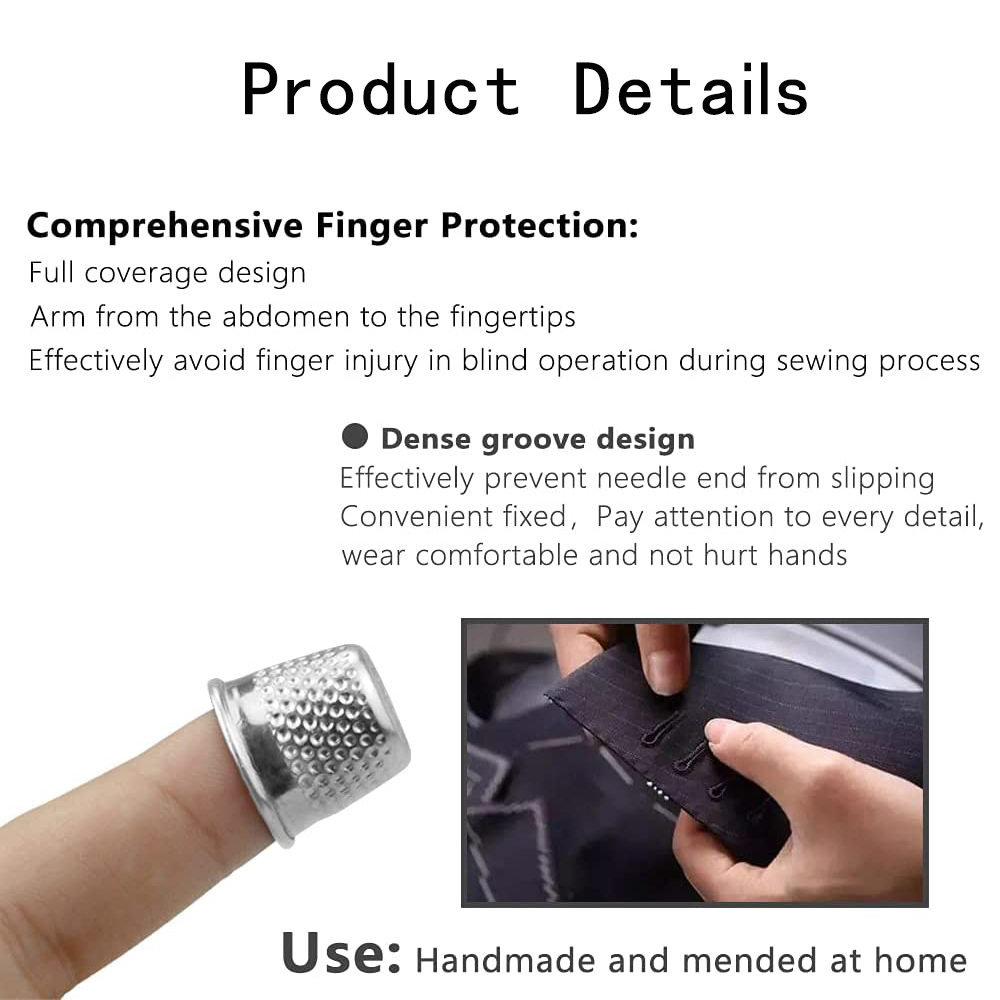 10/30Pcs Metal Sewing Thimble  - огляд і ціна Sewing Thimble Metal