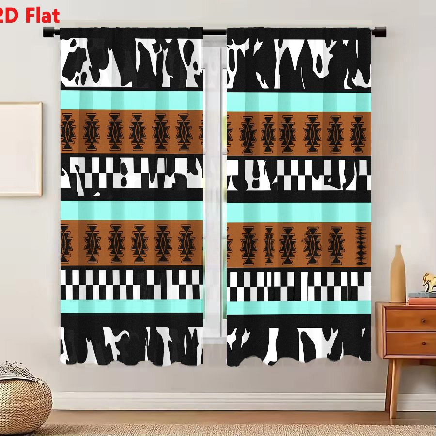 2Pcs Curtains 2D Flat Geometri - огляд і ціна Century Textile & Sewing Supply Photos