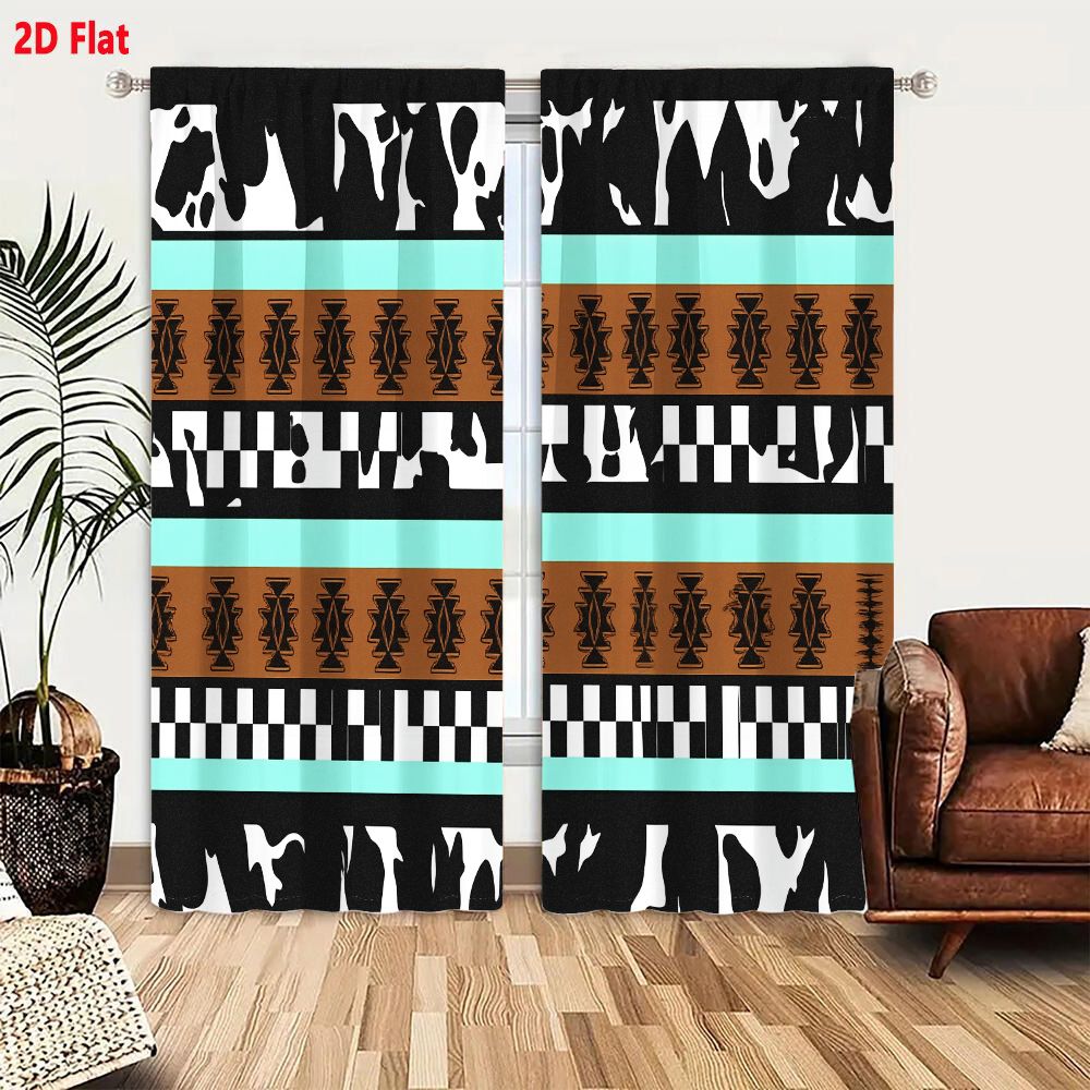 2Pcs Curtains 2D Flat Geometri - огляд і ціна Century Textile & Sewing Supply Photos