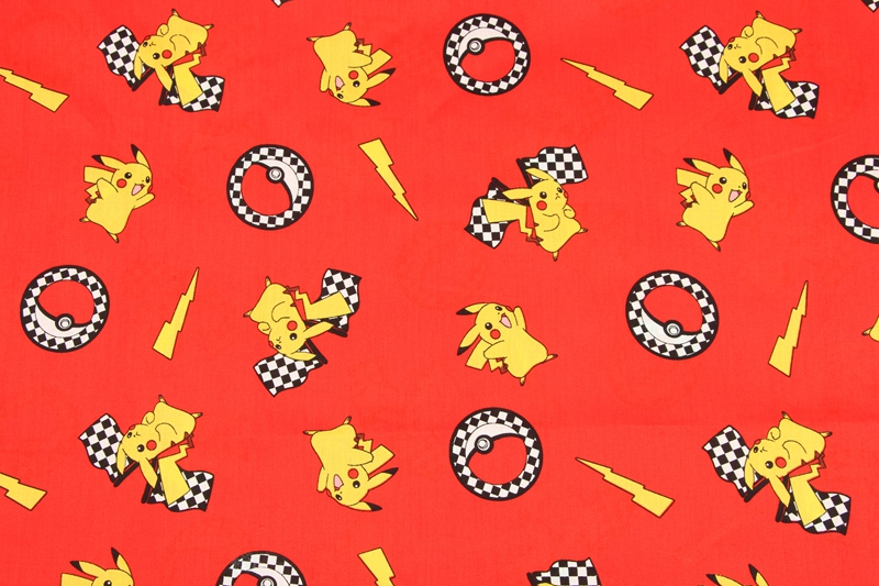 140cm Width Pokemon Pocket Mon - огляд і ціна Textile And Sewing Materials