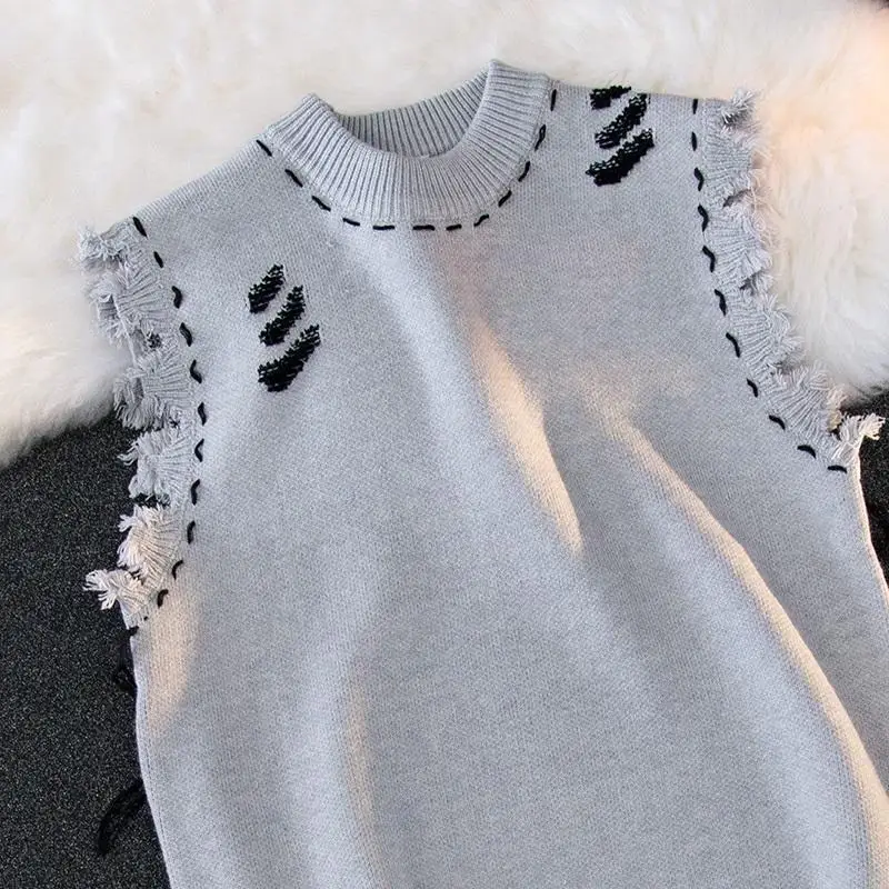 Knitted Sweaters for Men Hippi - огляд і ціна Sewing Vest