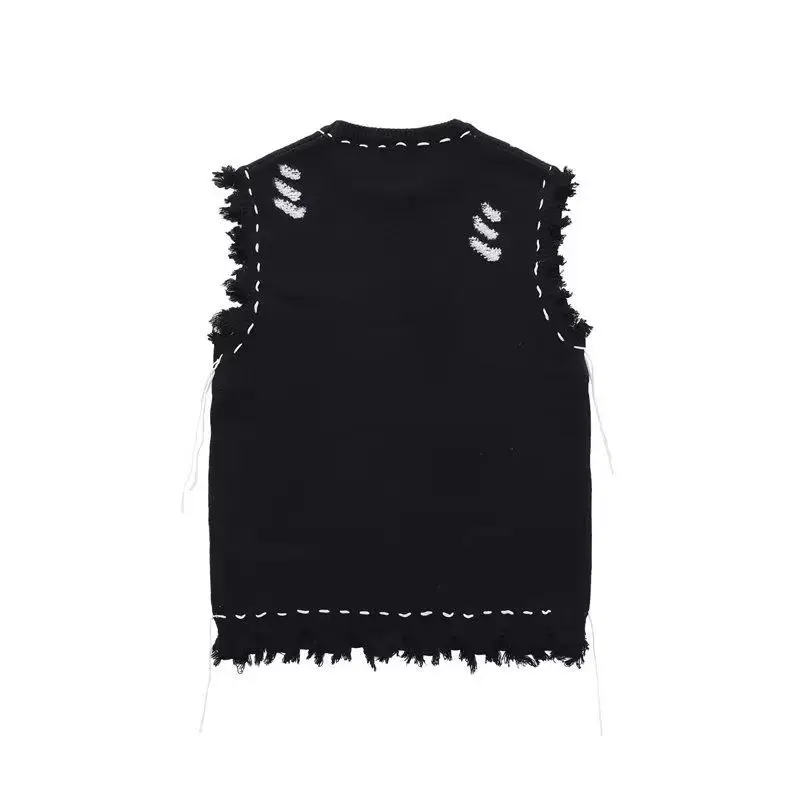 Knitted Sweaters for Men Hippi - огляд і ціна Sewing Vest