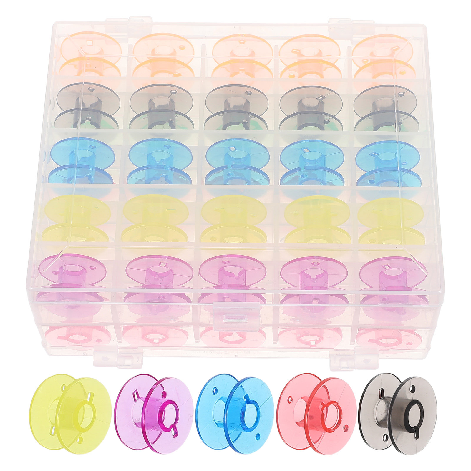 50Pcs Bobbins Sewing Machine P - огляд і ціна Thread Bobbins Empty