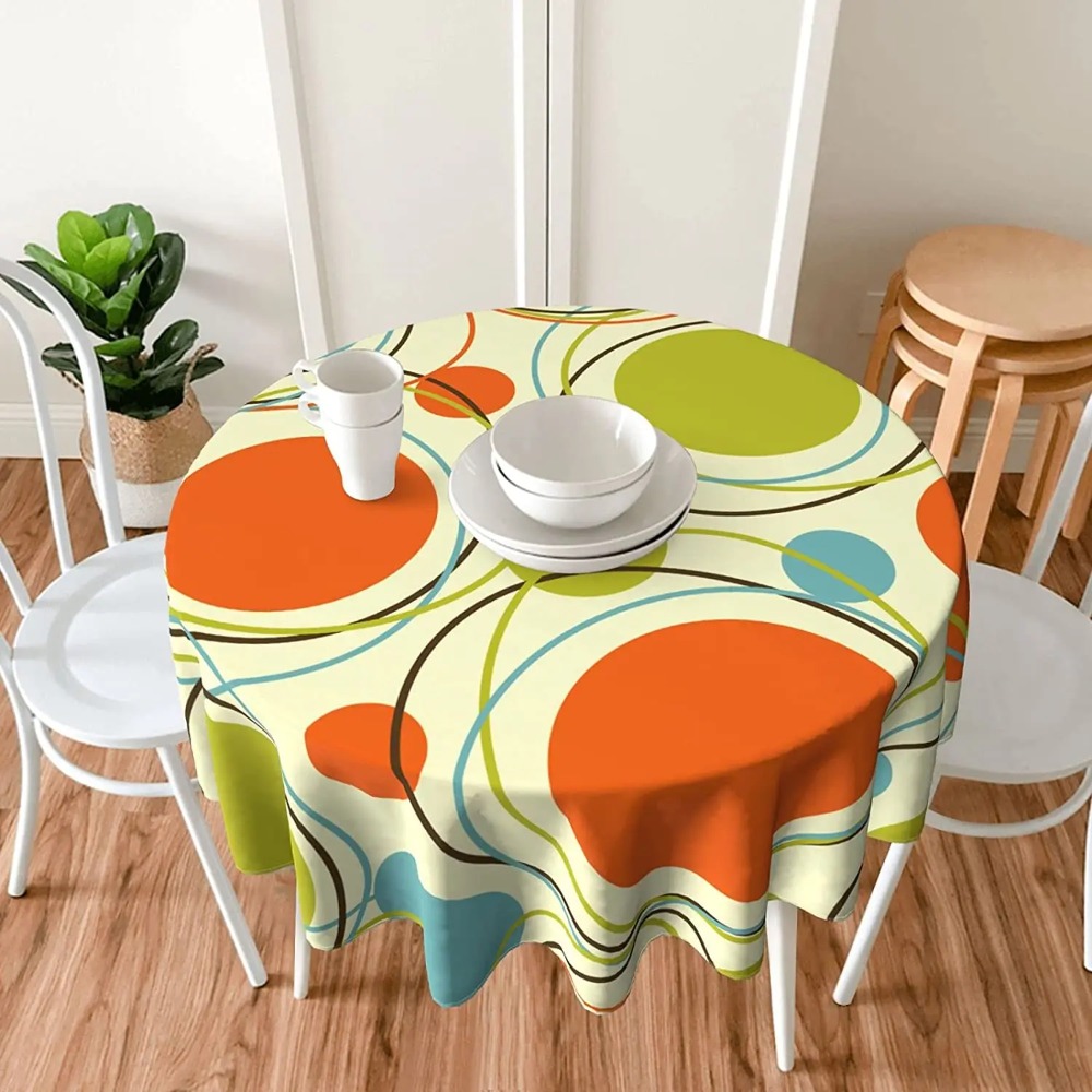 Table Cloth Colorful 1950s Ret - огляд і ціна Century Textile & Sewing Supply Photos