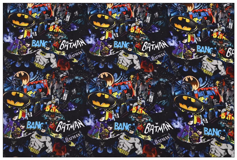 Batman Bandai Anime Design 100 - огляд і ціна Textile And Sewing Materials