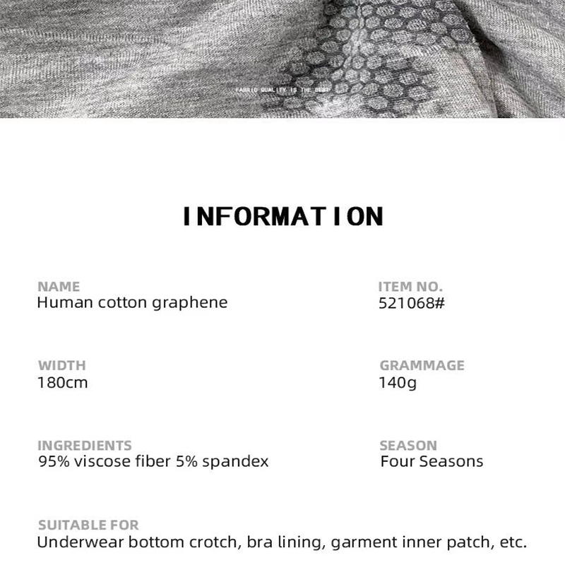 Polyester Graphene Functional  - огляд і ціна Sewing Recycle
