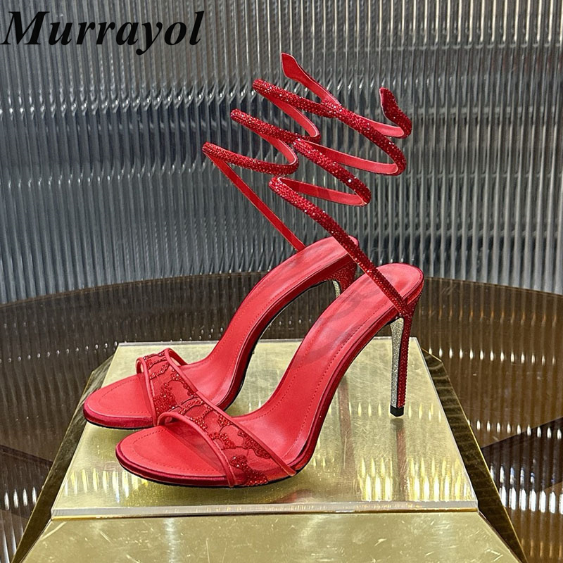 Sandals Thin High Heels Women  - огляд і ціна Elastic Waistband Roll