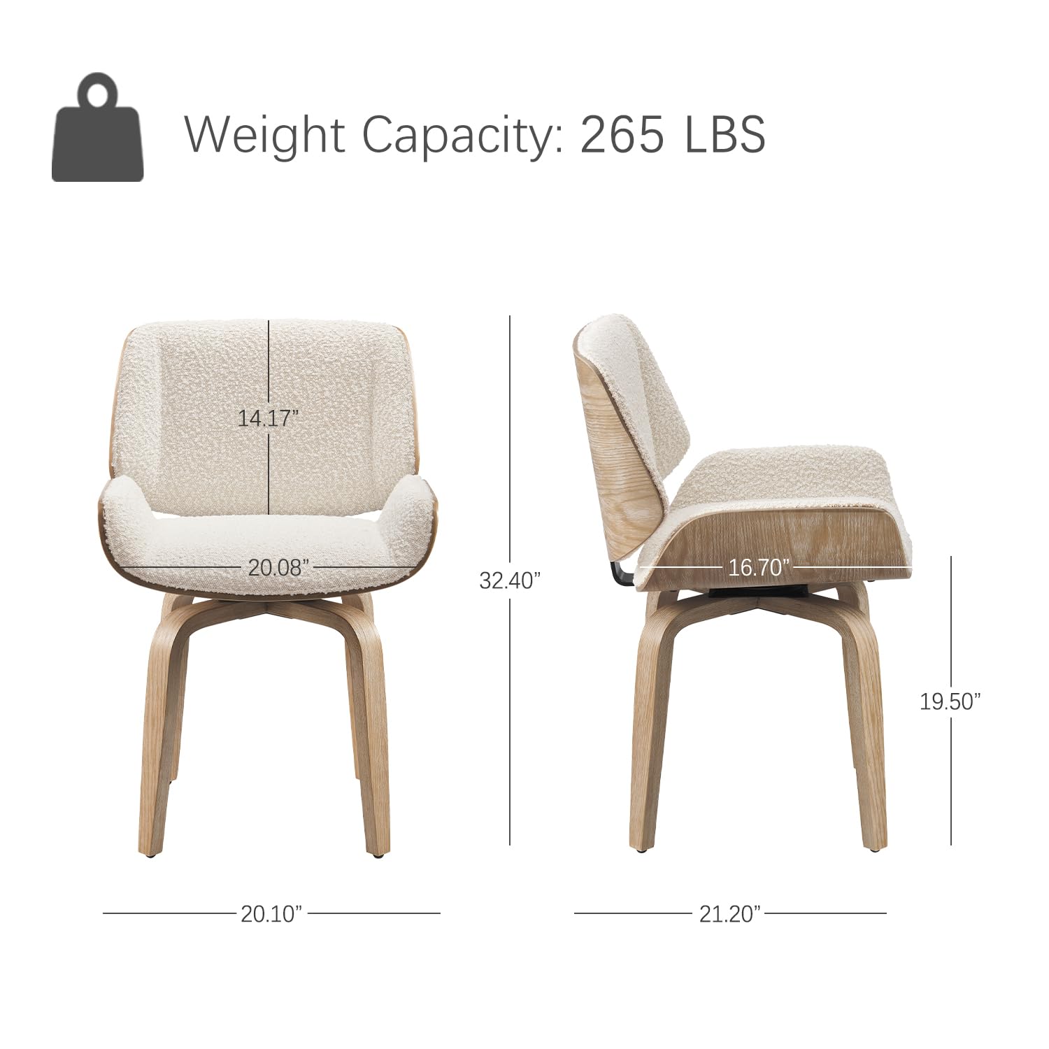 Swivel Dining Chair, Fabric Up - огляд і ціна Century Textile & Sewing Supply Photos