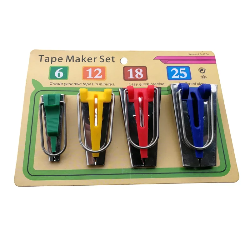 Set Of 4 Size Fabric Bias Tape - огляд і ціна Binding Tape Bias