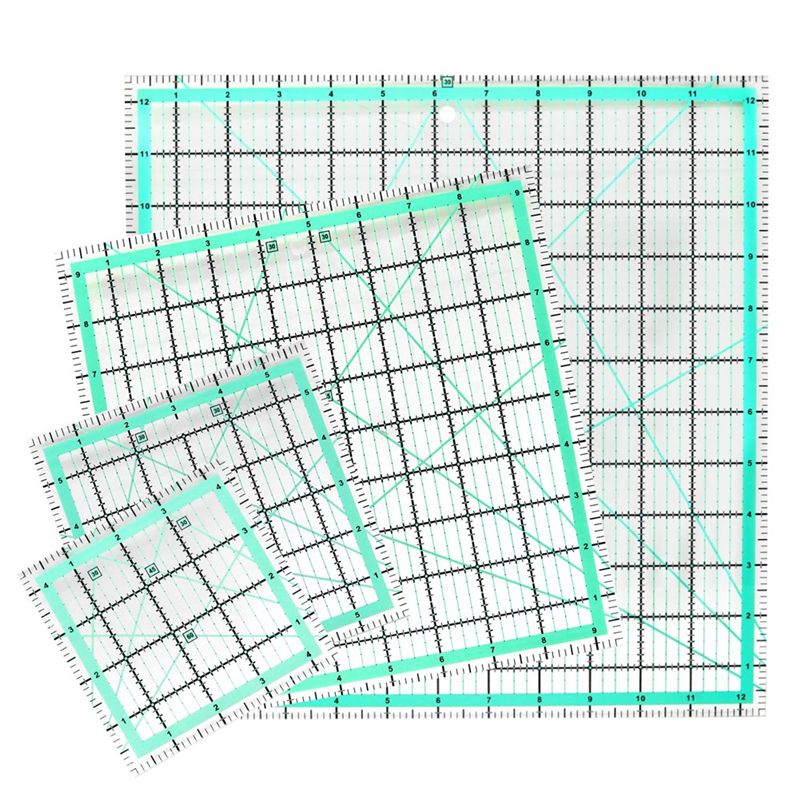 J1UL1N 4PCS Square Quilting Ru - огляд і ціна Quilting Ruler Square