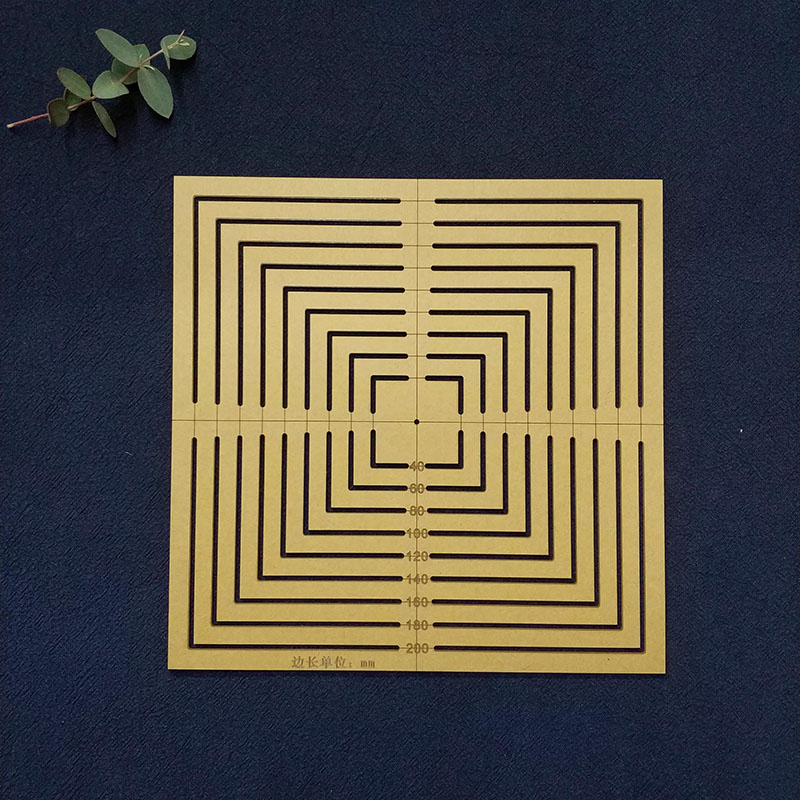 Square Shape Acrylic Ruler Emb - огляд і ціна Quilting Ruler Square