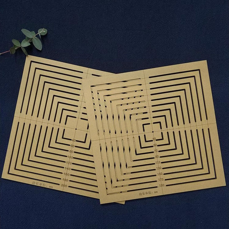 Square Shape Acrylic Ruler Emb - огляд і ціна Quilting Ruler Square