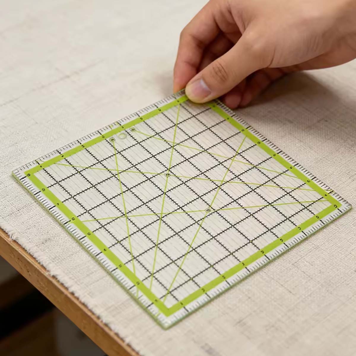 4Pcs Acrylic Square Quilting R - огляд і ціна Quilting Ruler Square