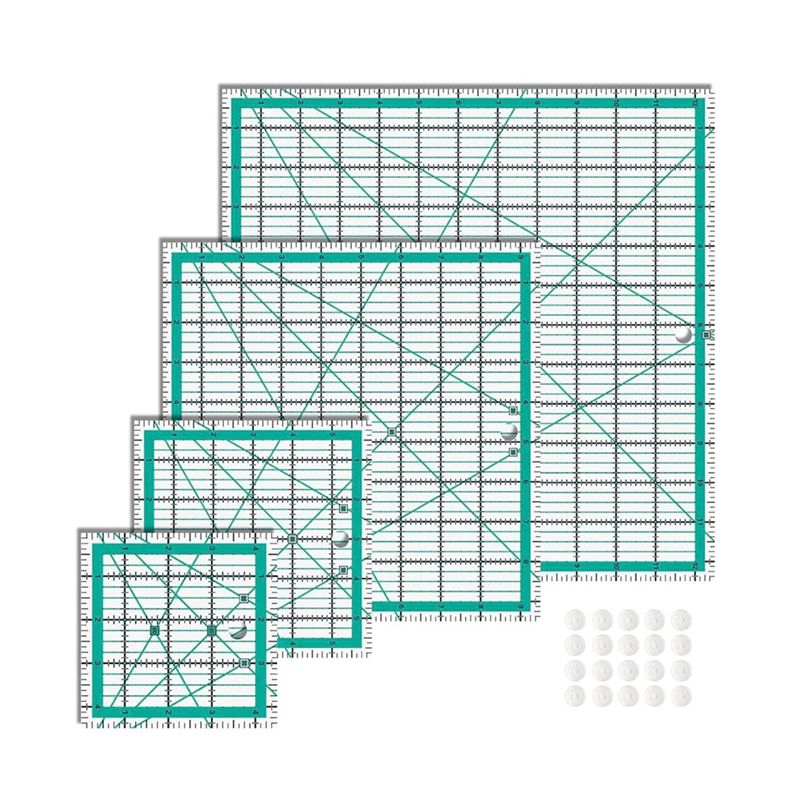 AEE4-Quilting Rulers,4 Square  - огляд і ціна Quilting Ruler Square