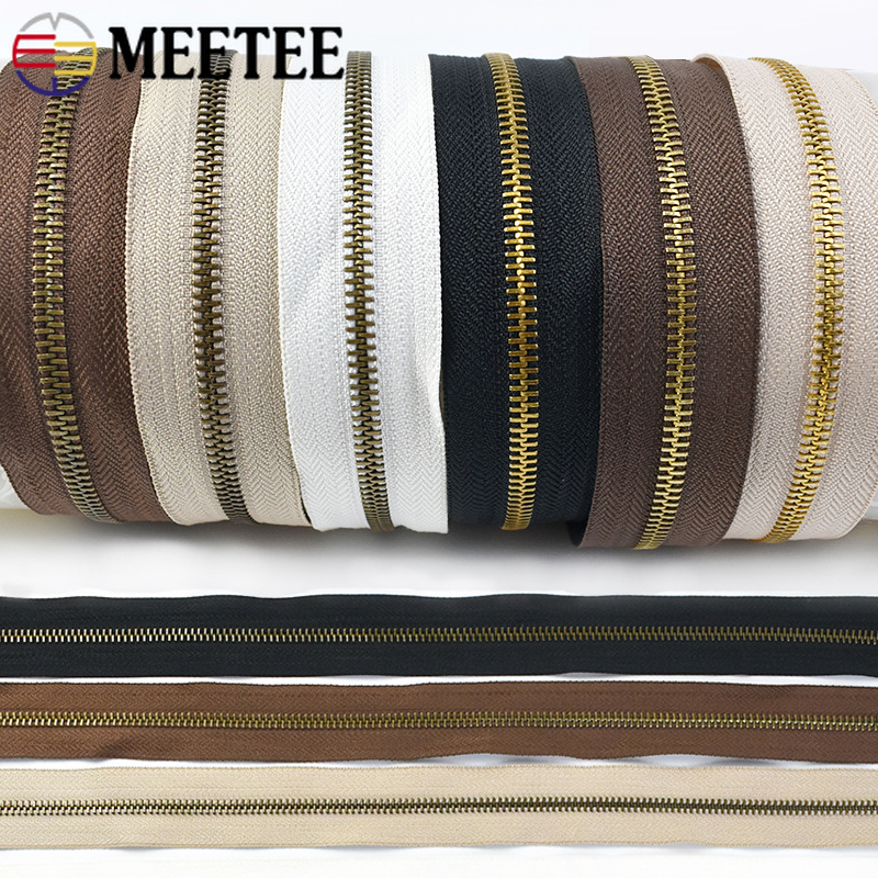 Meetee 2/4Y 3# 5# Metal Zipper - огляд і ціна Textile And Sewing Supply