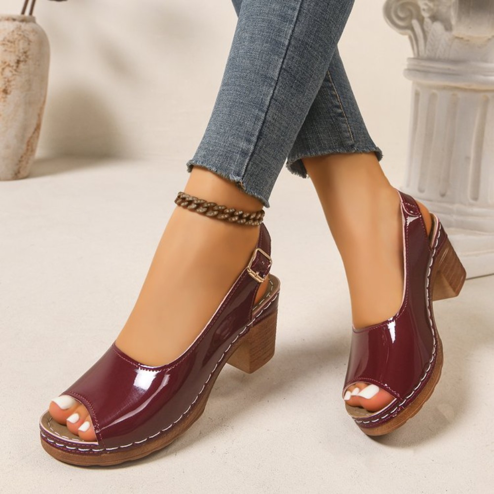 2026 New Women Heel Sandals El - огляд і ціна Sewing New