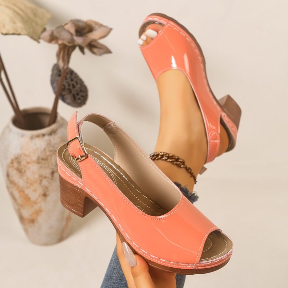 2026 New Women Heel Sandals El - огляд і ціна Sewing New