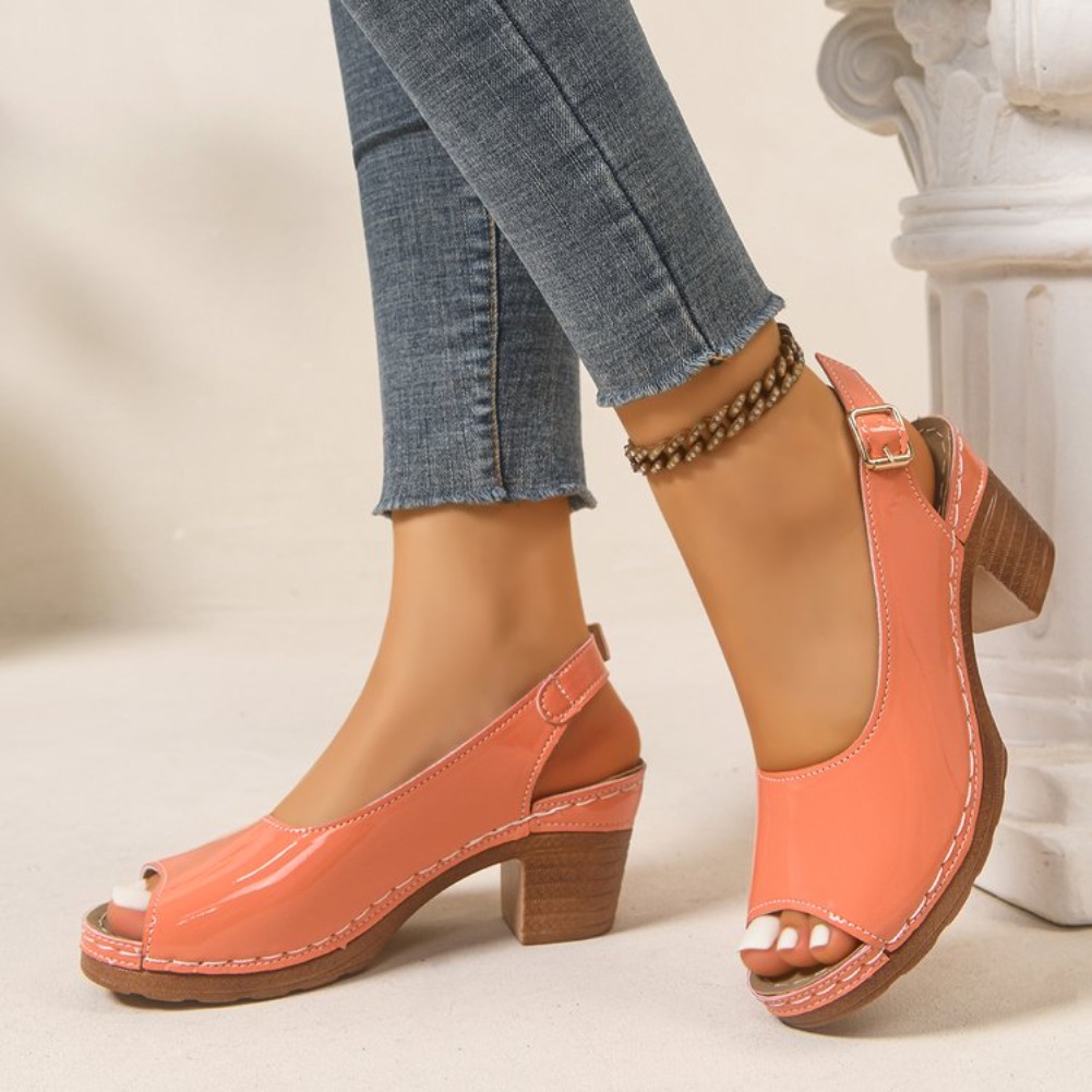 2026 New Women Heel Sandals El - огляд і ціна Sewing New