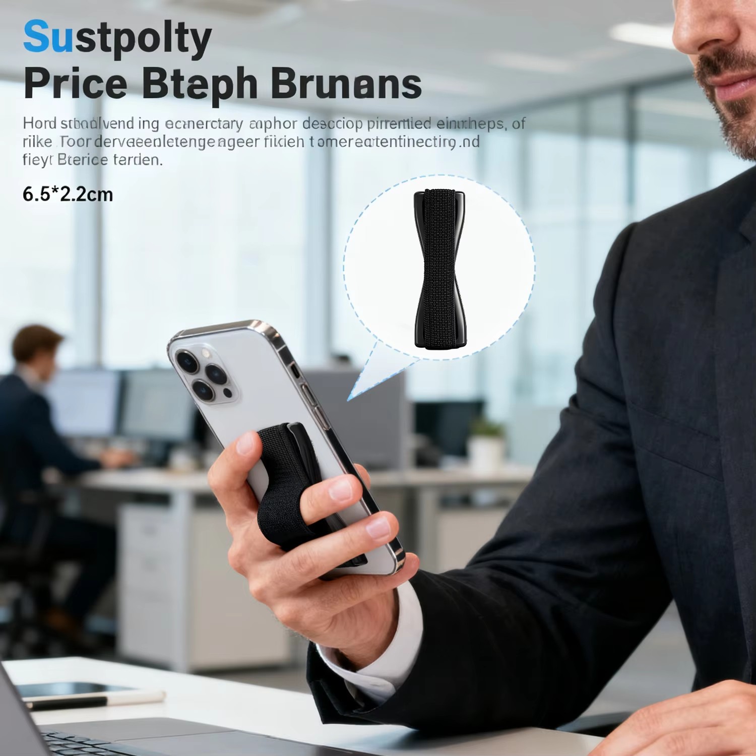 Portable Phone Grip Elastic St - огляд і ціна Elastic Waistband Roll