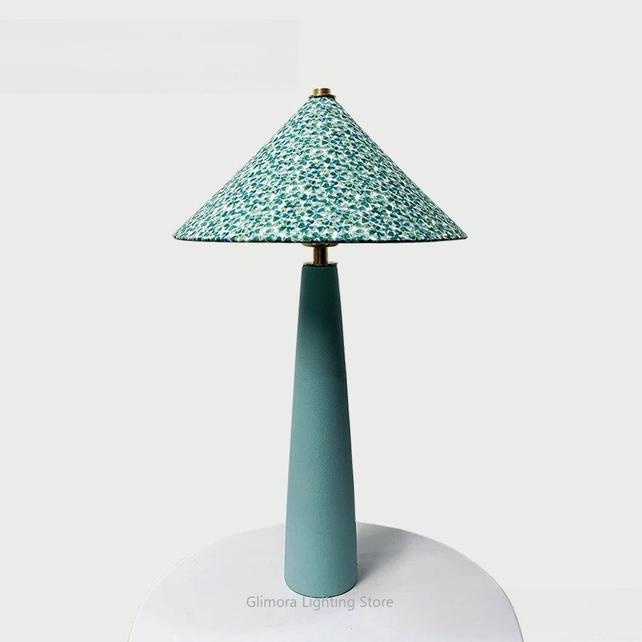 Teal Umbrella Shape Table Lamp - огляд і ціна Century Textile & Sewing Supply Photos