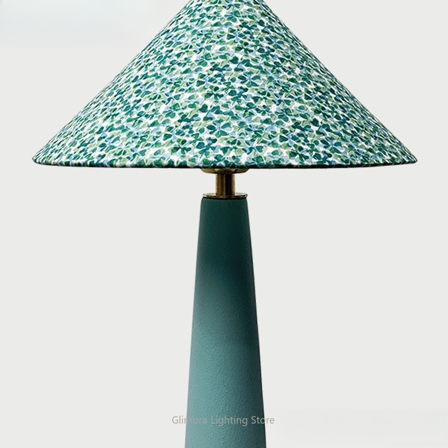 Teal Umbrella Shape Table Lamp - огляд і ціна Century Textile & Sewing Supply Photos