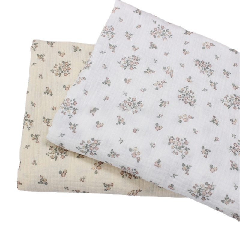 Flower Print Double Gauze Cott - огляд і ціна Textile And Sewing Materials