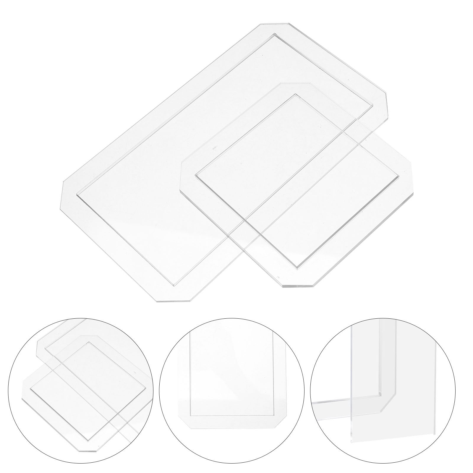 8Pcs Quilting Templates Rectan - огляд і ціна Quilting Ruler Square