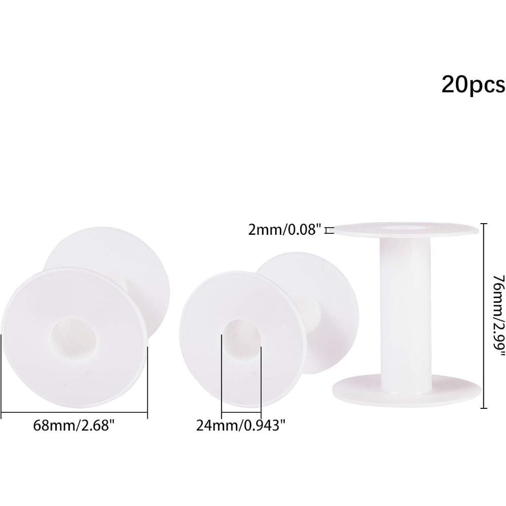20pcs 3 Inches Plastic Empty S - огляд і ціна Thread Bobbins Empty